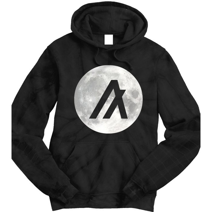 Algorand Algo Moon Crypto Tie Dye Hoodie
