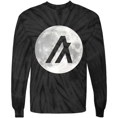 Algorand Algo Moon Crypto Tie-Dye Long Sleeve Shirt
