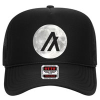 Algorand Algo Moon Crypto Trucker Hat