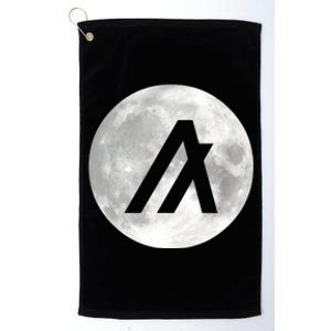 Algorand Algo Moon Crypto Platinum Collection Golf Towel