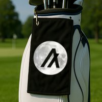 Algorand Algo Moon Crypto Golf Towel