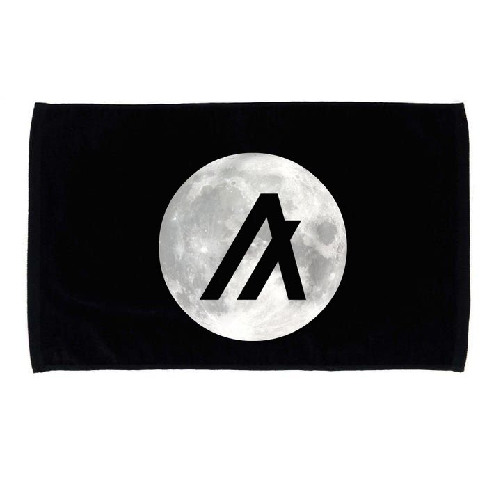 Algorand Algo Moon Crypto Microfiber Hand Towel