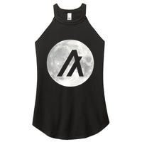Algorand Algo Moon Crypto Women's Perfect Tri Rocker Tank