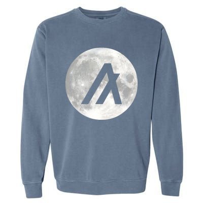 Algorand Algo Moon Crypto Garment-Dyed Sweatshirt