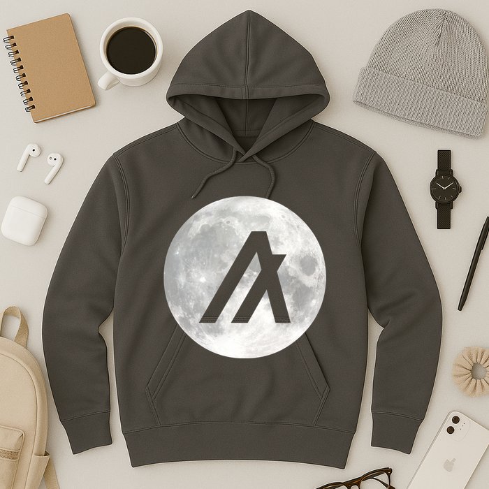 Algorand Algo Moon Crypto Hoodie