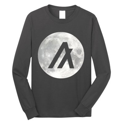 Algorand Algo Moon Crypto Long Sleeve Shirt