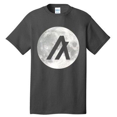 Algorand Algo Moon Crypto Tall T-Shirt