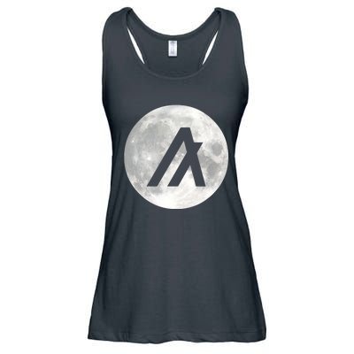 Algorand Algo Moon Crypto Ladies Essential Flowy Tank