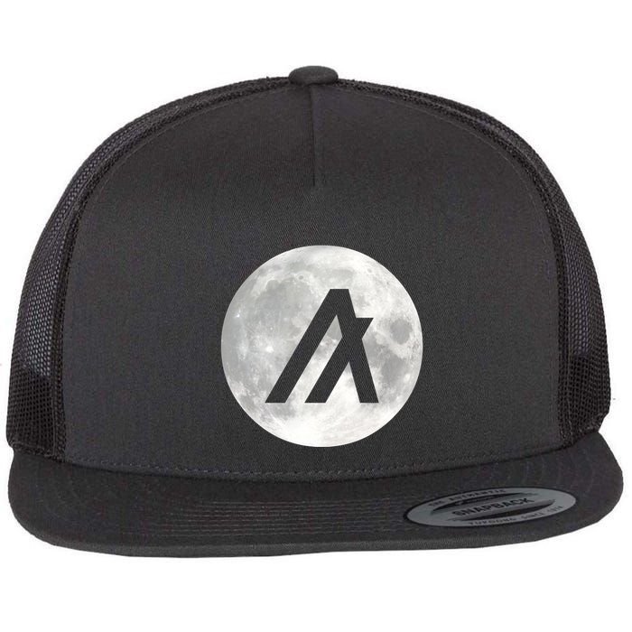 Algorand Algo Moon Crypto Flatbill Hat