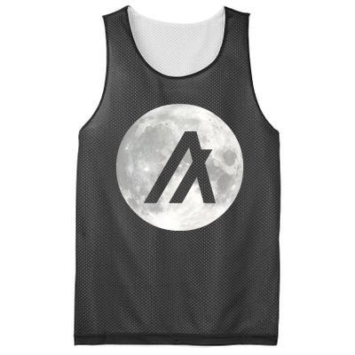 Algorand Algo Moon Crypto Mesh Reversible Basketball Jersey Tank