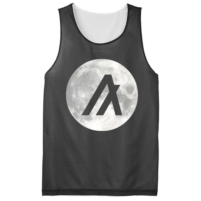 Algorand Algo Moon Crypto Mesh Reversible Basketball Jersey Tank