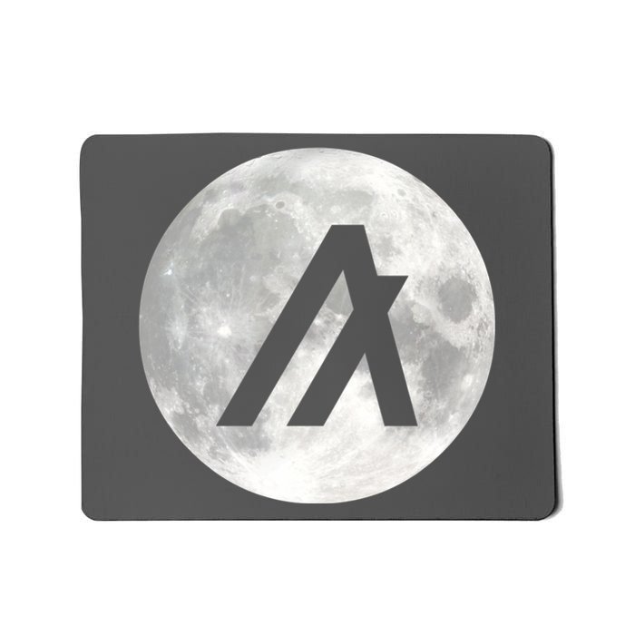 Algorand Algo Moon Crypto Mousepad