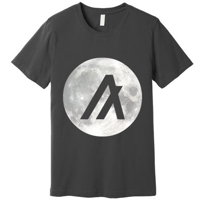 Algorand Algo Moon Crypto Premium T-Shirt