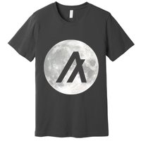 Algorand Algo Moon Crypto Premium T-Shirt