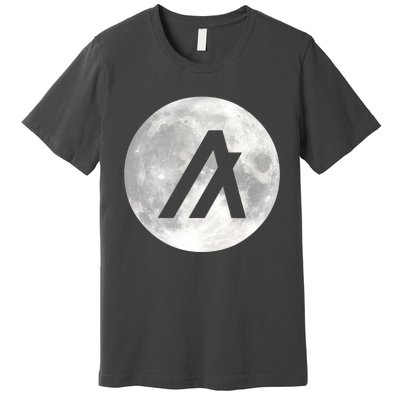 Algorand Algo Moon Crypto Premium T-Shirt