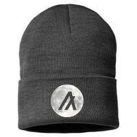 Algorand Algo Moon Crypto Sustainable Knit Beanie