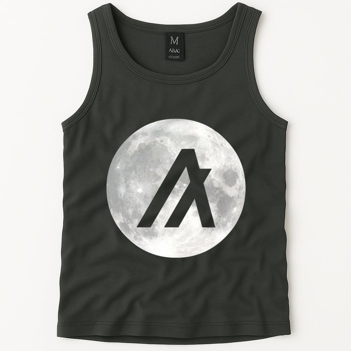 Algorand Algo Moon Crypto Tank Top