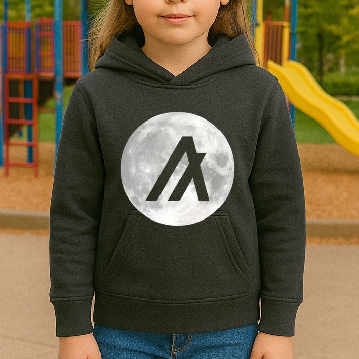 Algorand Algo Moon Crypto Kids Hoodie