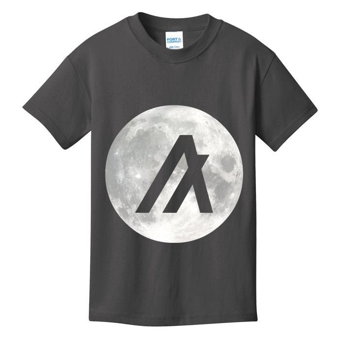 Algorand Algo Moon Crypto Kids T-Shirt