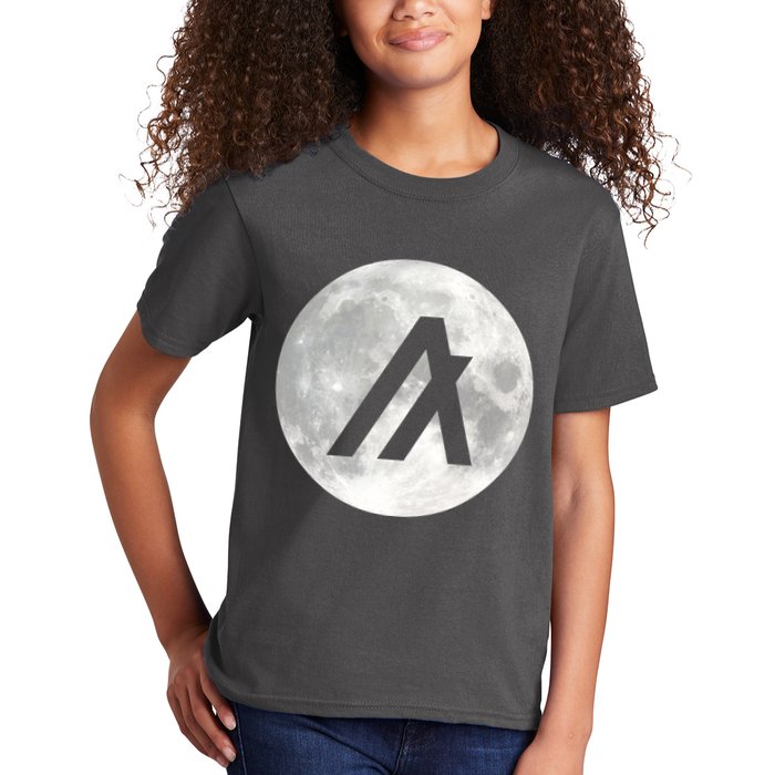 Algorand Algo Moon Crypto Kids T-Shirt