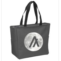 Algorand Algo Moon Crypto Zip Tote Bag