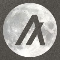 Algorand Algo Moon Crypto Cotton Canvas Backpack