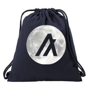 Algorand Algo Moon Crypto Drawstring Bag