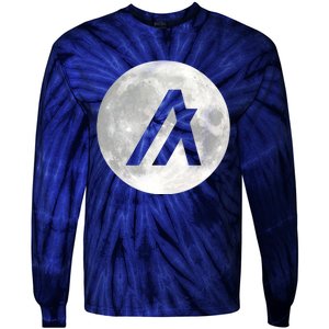 Algorand Algo Moon Crypto Tie-Dye Long Sleeve Shirt