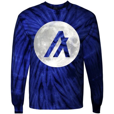 Algorand Algo Moon Crypto Tie-Dye Long Sleeve Shirt