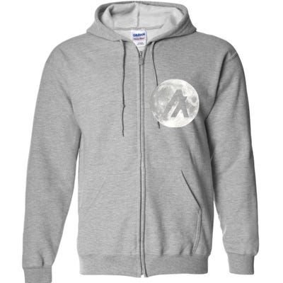 Algorand Algo Moon Crypto Full Zip Hoodie