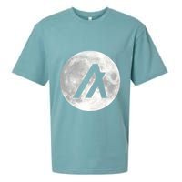 Algorand Algo Moon Crypto Sueded Cloud Jersey T-Shirt