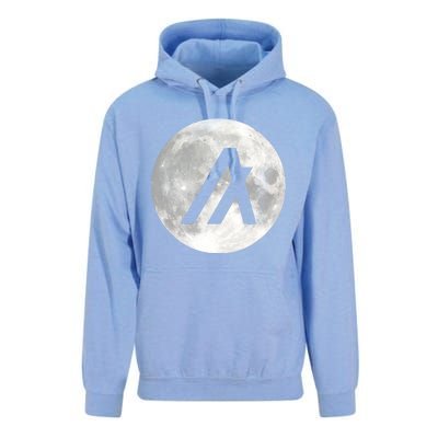 Algorand Algo Moon Crypto Unisex Surf Hoodie