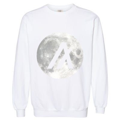 Algorand Algo Moon Crypto Garment-Dyed Sweatshirt