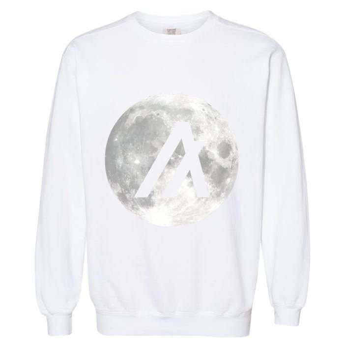 Algorand Algo Moon Crypto Garment-Dyed Sweatshirt