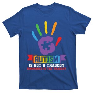 Autism Awareness Month Teacher Paraprofessionals Acceptance Gift T-Shirt