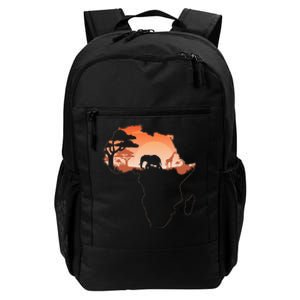 Africa Animal Map Safari African Animals Daily Commute Backpack