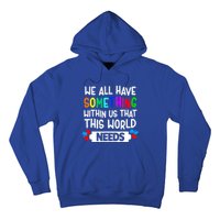 Autism Awareness Mom Dad Teacher Autism Support Month Gift Hoodie