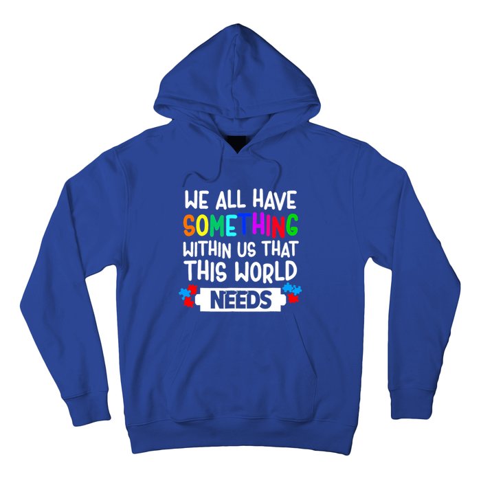 Autism Awareness Mom Dad Teacher Autism Support Month Gift Hoodie