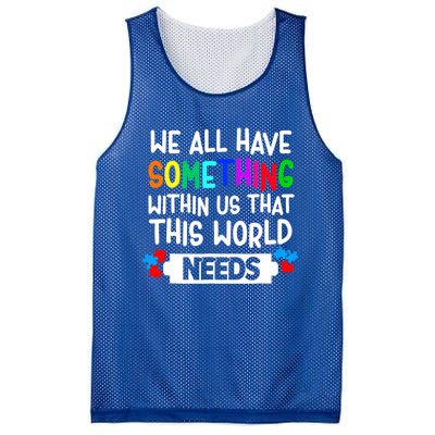 Autism Awareness Mom Dad Teacher Autism Support Month Gift Mesh Reversible Basketball Jersey Tank