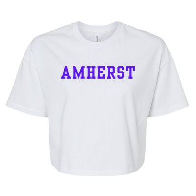 Amherst Bella+Canvas Jersey Crop Tee