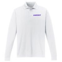 Amherst Performance Long Sleeve Polo