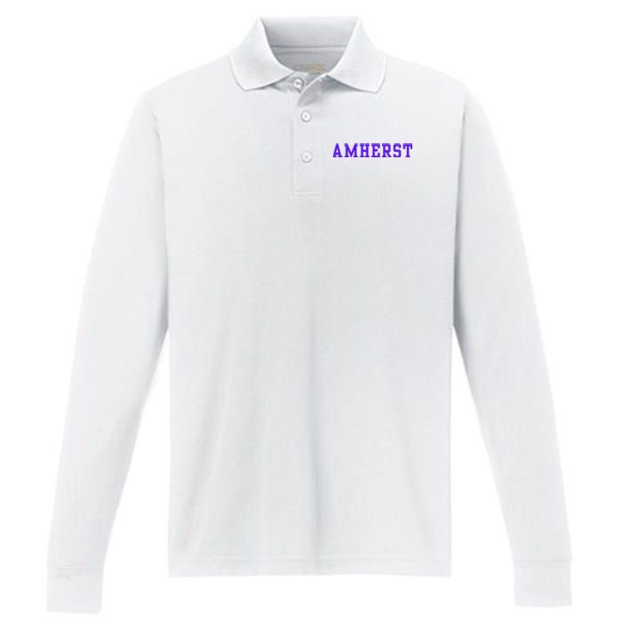 Amherst Performance Long Sleeve Polo