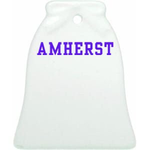 Amherst Ceramic Bell Ornament