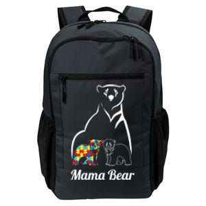 Autism Awareness Mama Bear Mom Autistic Meaningful Gift Daily Commute Backpack