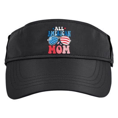 All American Mom Sunglasses 4th of July Family Matching Adult Drive Performance Visor