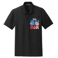 All American Mom Sunglasses 4th of July Family Matching Dry Zone Grid Polo