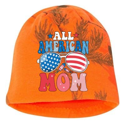 All American Mom Sunglasses 4th of July Family Matching Kati - Camo Knit Beanie