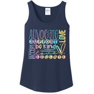 Autism Awareness Mashup Ladies Essential Tank