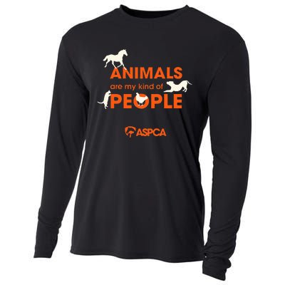 Animals Are My Kind Of People Cooling Performance Long Sleeve Crew