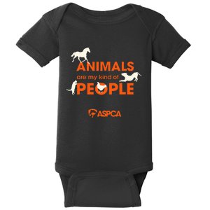 Animals Are My Kind Of People Baby Bodysuit